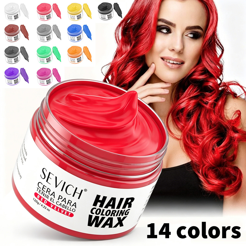 Hair Spray Color - 11 Renkli Geçici Saç Rengi Wax
