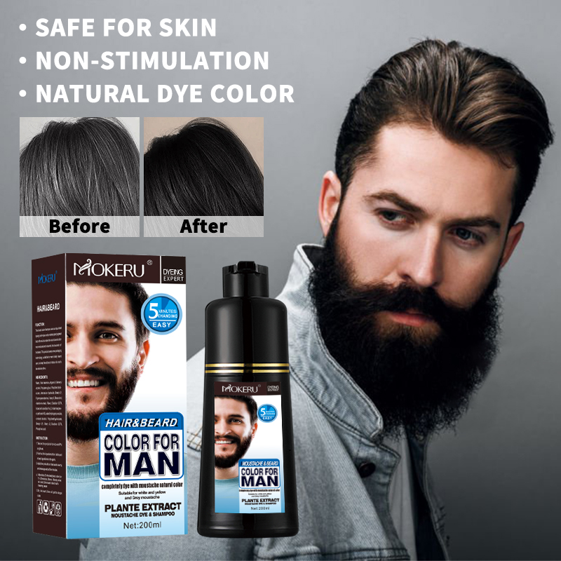 Hair Spray Color - Yeni Sakal ve Saç Boyası Şampuanı