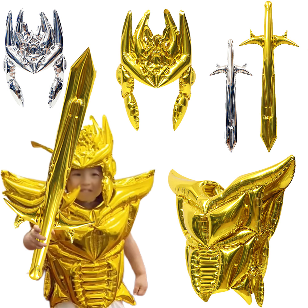 Cosplay Prop Dagger - Çocuk Giyim Balon Kılıç Kask ve