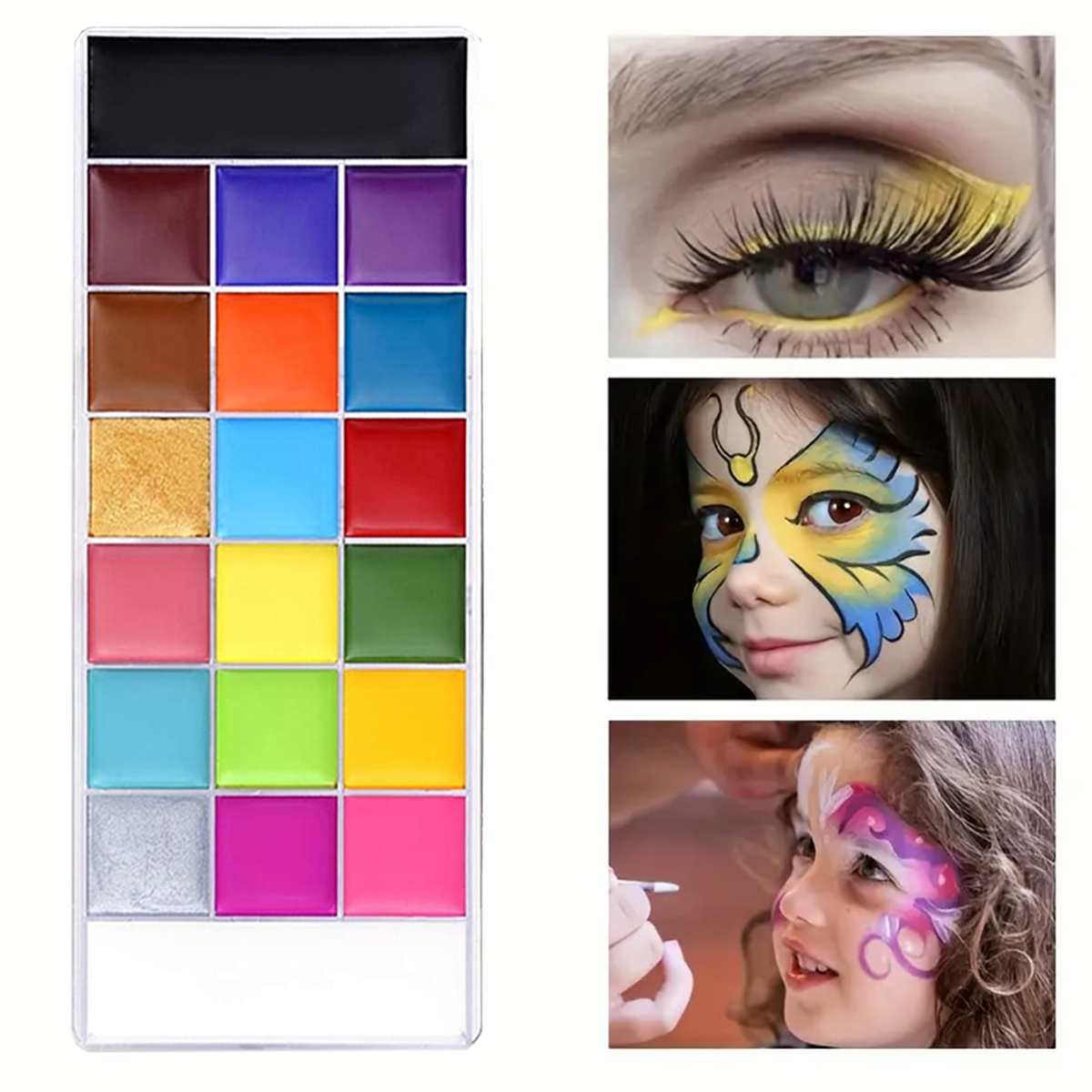 20 Renk Profesyonel Yüz Boyası - Cosplay Prop Paint incelemesi ve fiyatı