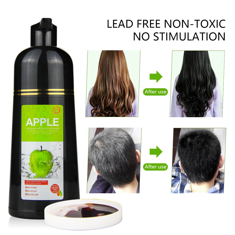 Doğal Elma Saç Boyama Siyah Şa - Hair Spray Color incelemesi ve fiyatı