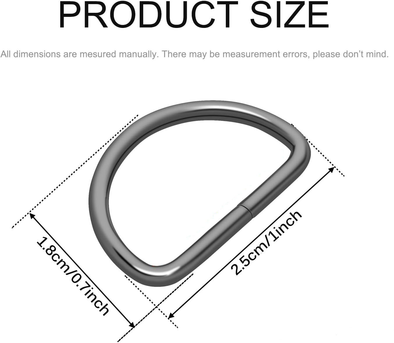 30/60/100 adet D-şekilli halka - D Ring Strap incelemesi ve fiyatı