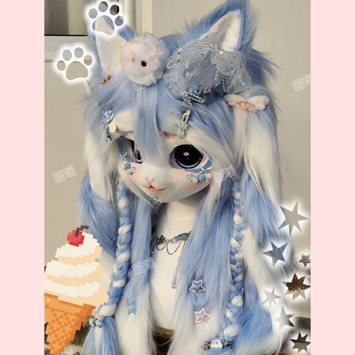 Özel OC Tasarım Kedi Kemono Fu - Cosplay Prop Making incelemesi ve fiyatı